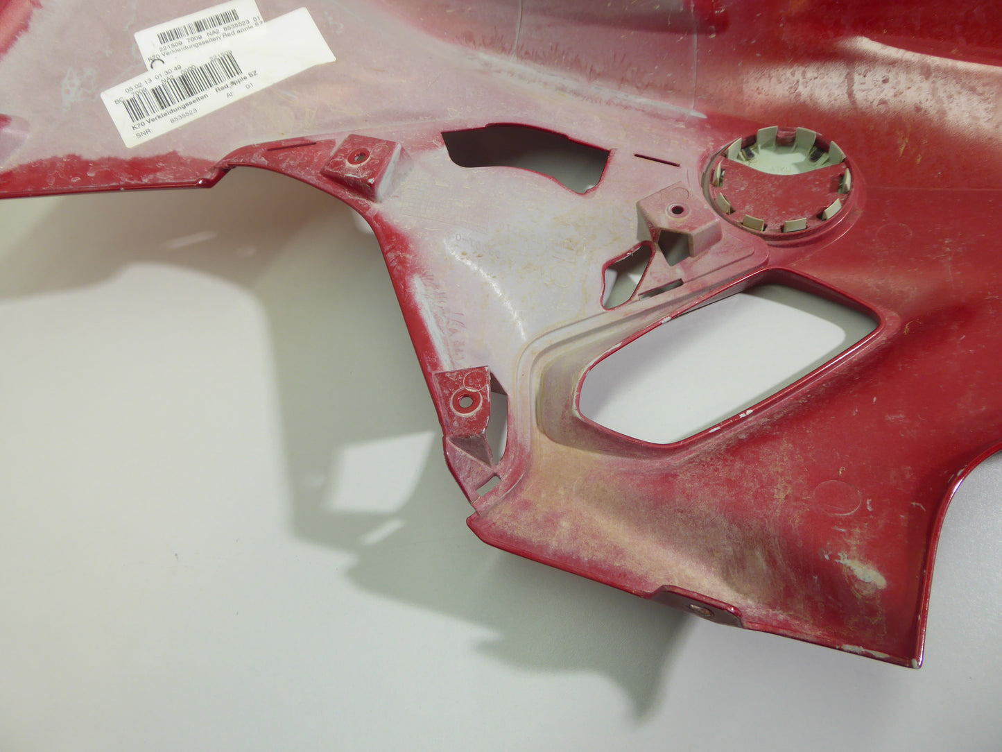 BMW F700GS Verkleidungsteil Redapple vorn links used 46638534965 ML
