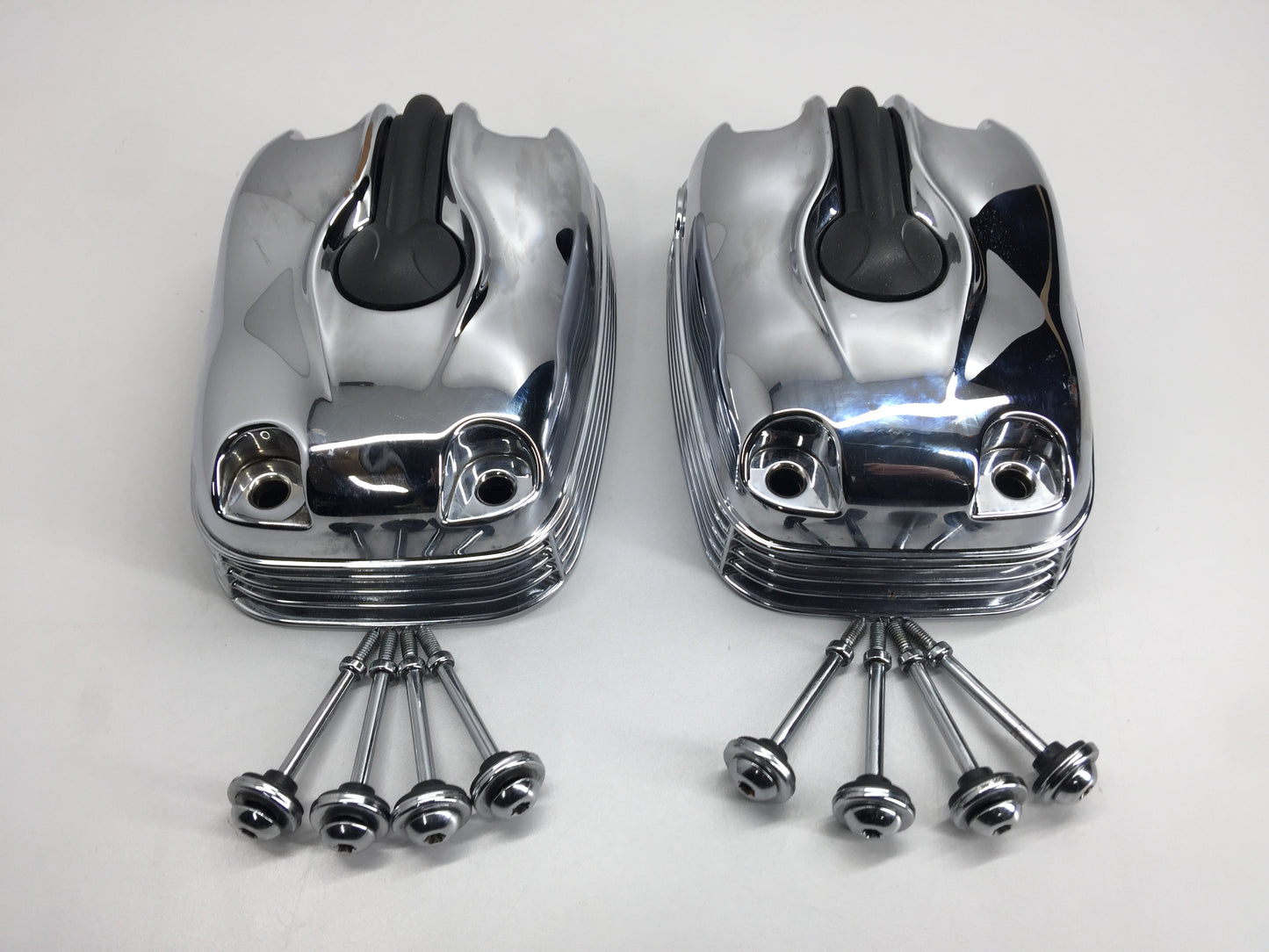 BMW R1200C 1997-2004 Satz Ventildeckel chrom gebr 7670161