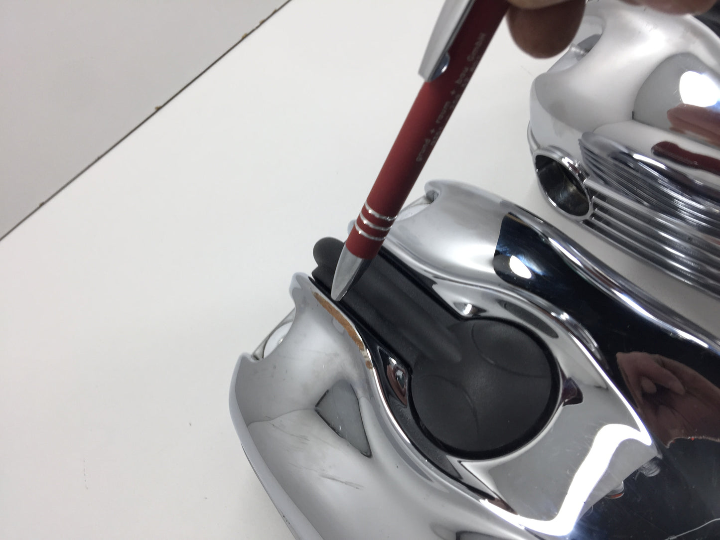BMW R1200C 1997-2004 Satz Ventildeckel chrom gebr 7670161