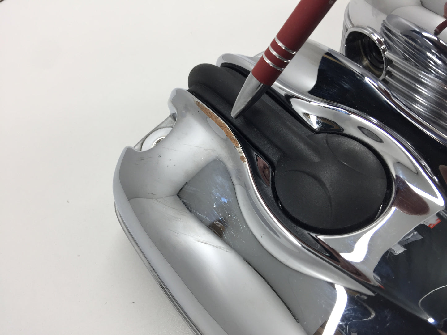BMW R1200C 1997-2004 Satz Ventildeckel chrom gebr 7670161