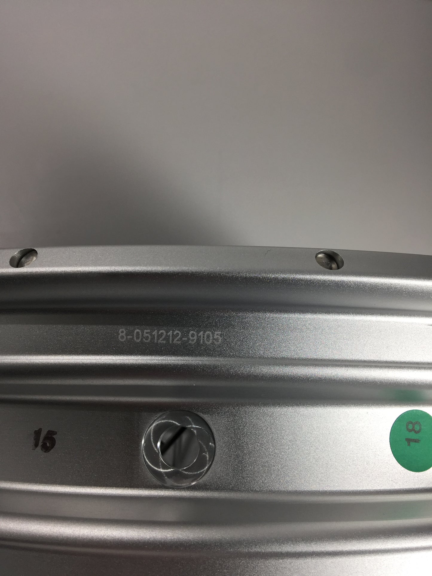 BMW R1200GS K50 Speichenrad front silber 36318528529