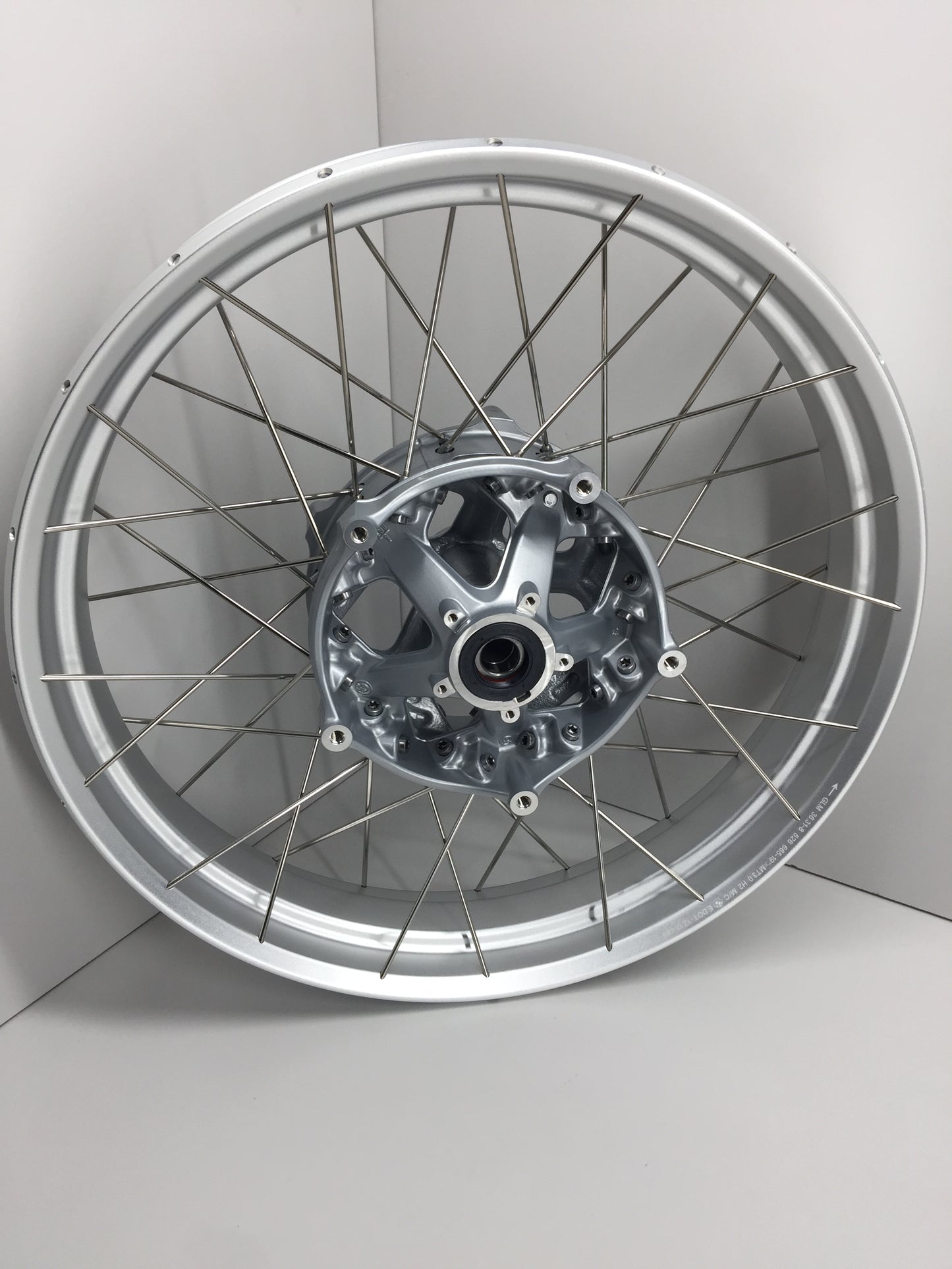 BMW R1200GS K50 Speichenrad front silber 36318528529