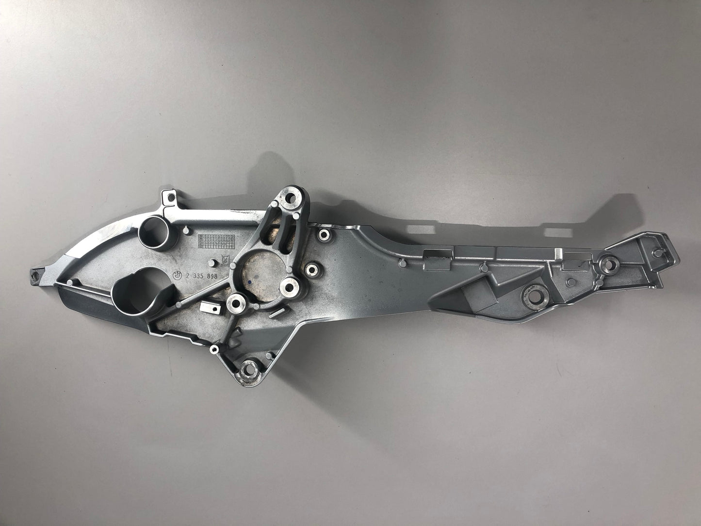 BMW R850RT R1150RT R22 Fussrastenplatte rechts gebr 46712335898