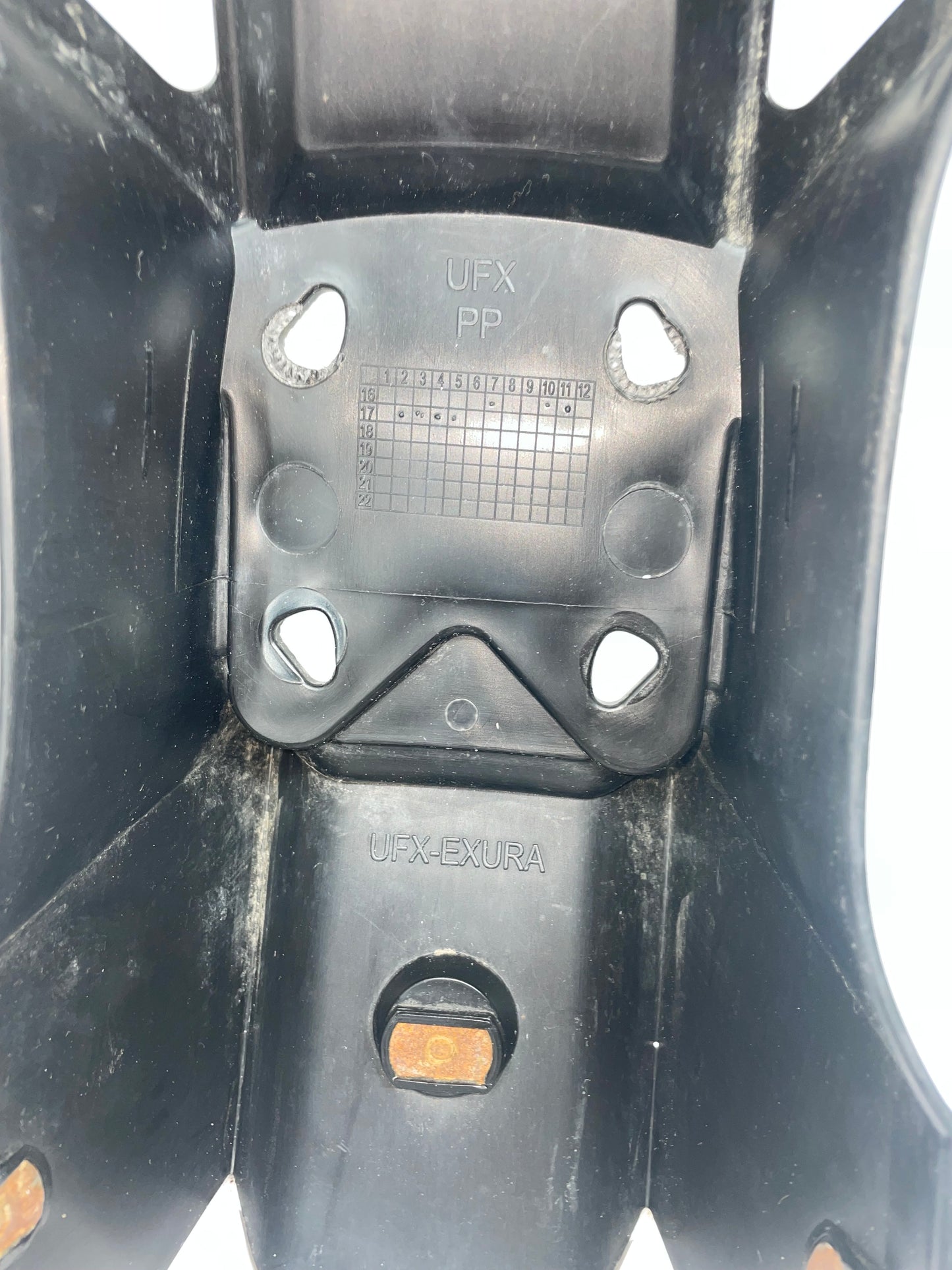 Honda Husqvarna Polisport Exura 2006 front fender white gebr 8564700004