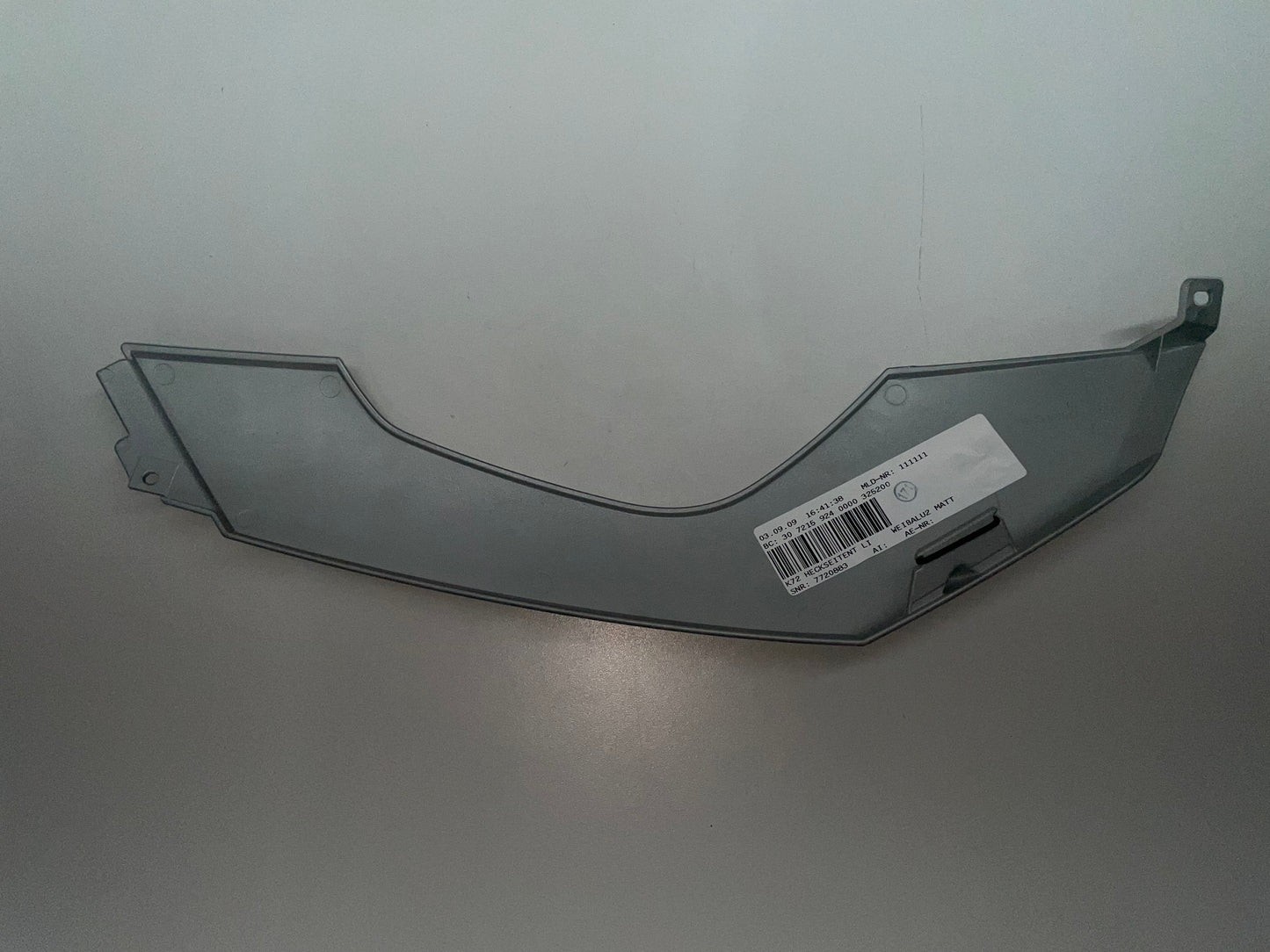BMW F650GS Seitenteil Hinten Links mit Abziehbild NEU 46637720883