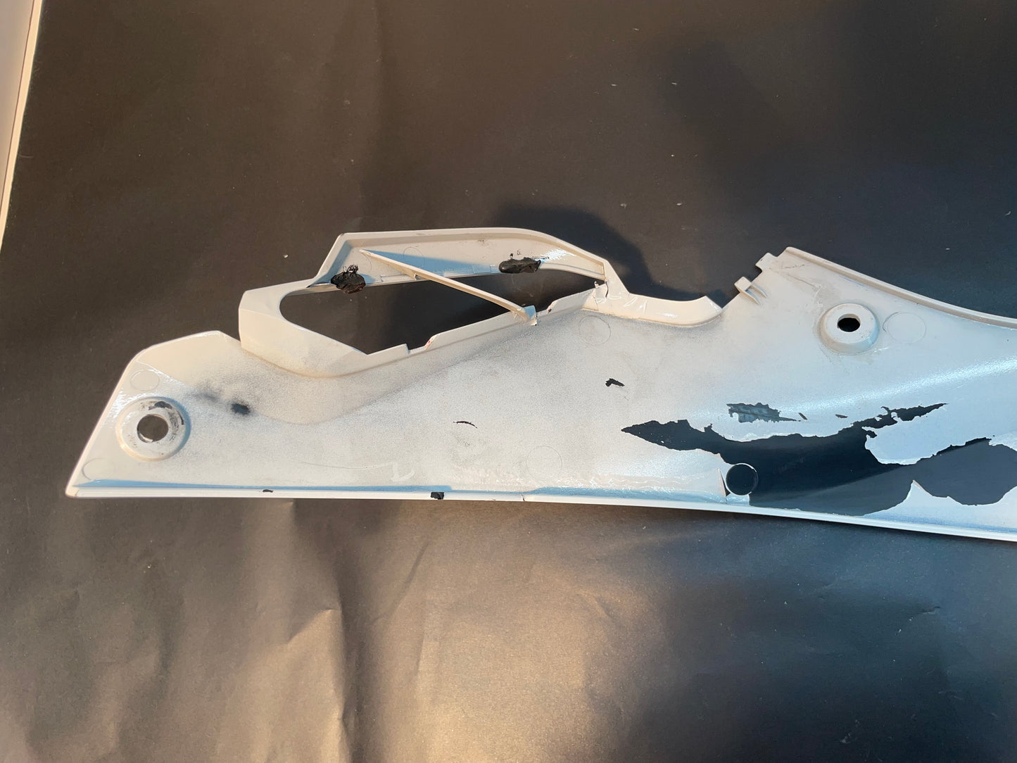 BMW S1000RR Tankverkleidung rechts lightwhite 46638551210