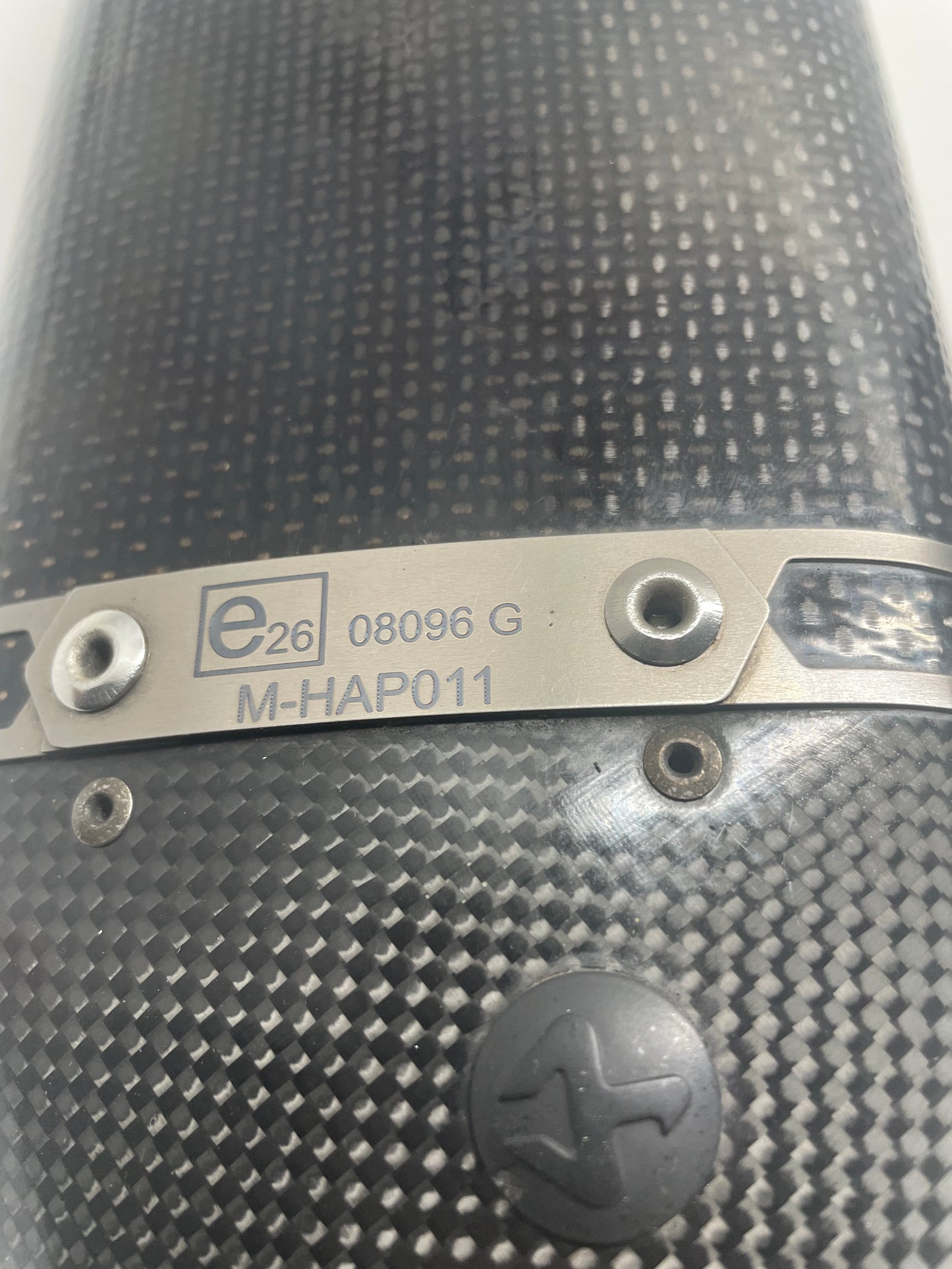 Yamaha YZF-R125 YZF-R3 MT-03 MT-125 Akrapovic Endschalldämpfer gebraucht