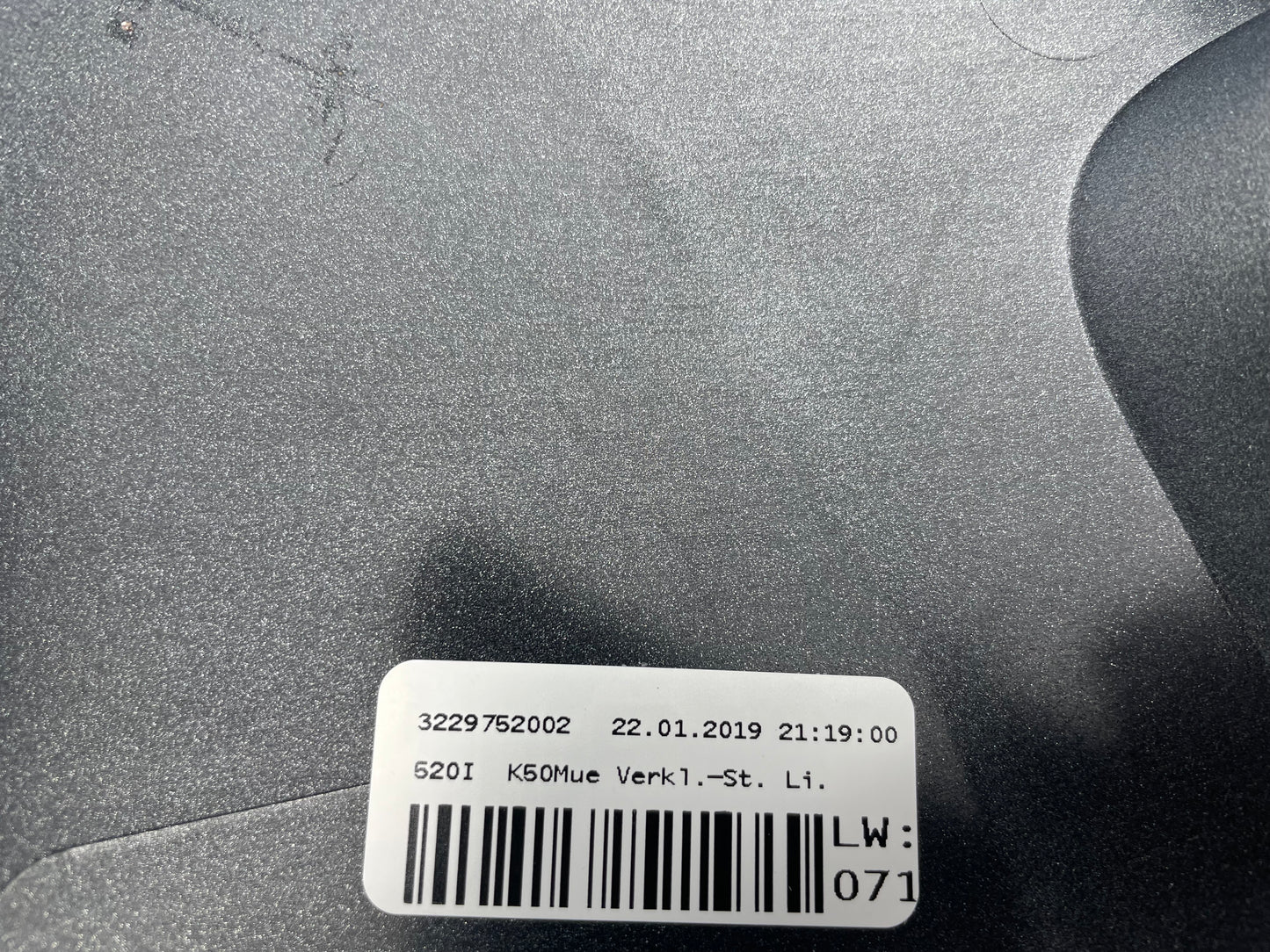 BMW R1200GS K50 Tankcover links Schriftzug NEU 46638556635