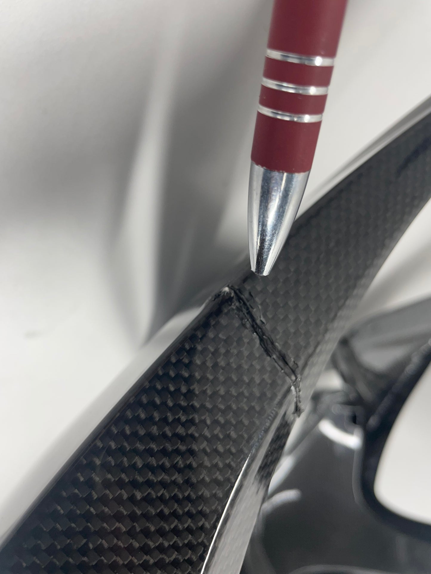 BMW HP2 Sport K29HP Kanzel CFK gebraucht Riss oben links 46637693255