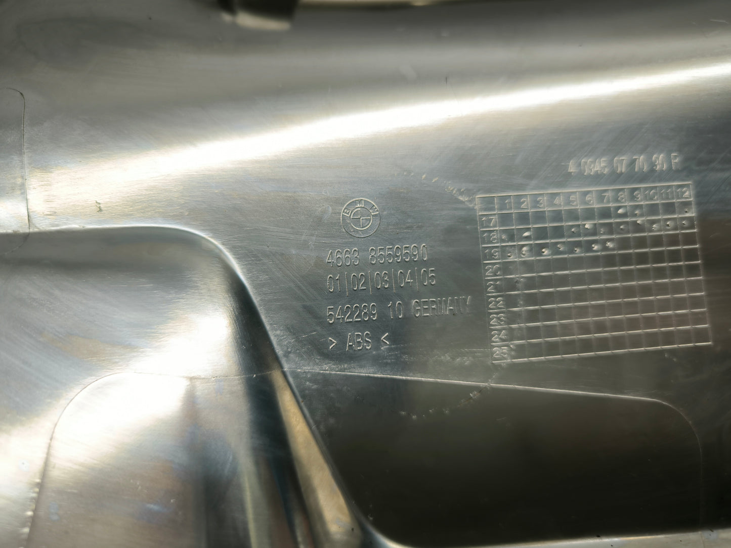 BMW R1250GS Adv. Kühlerblende links/ rechts 46638559589 / 90