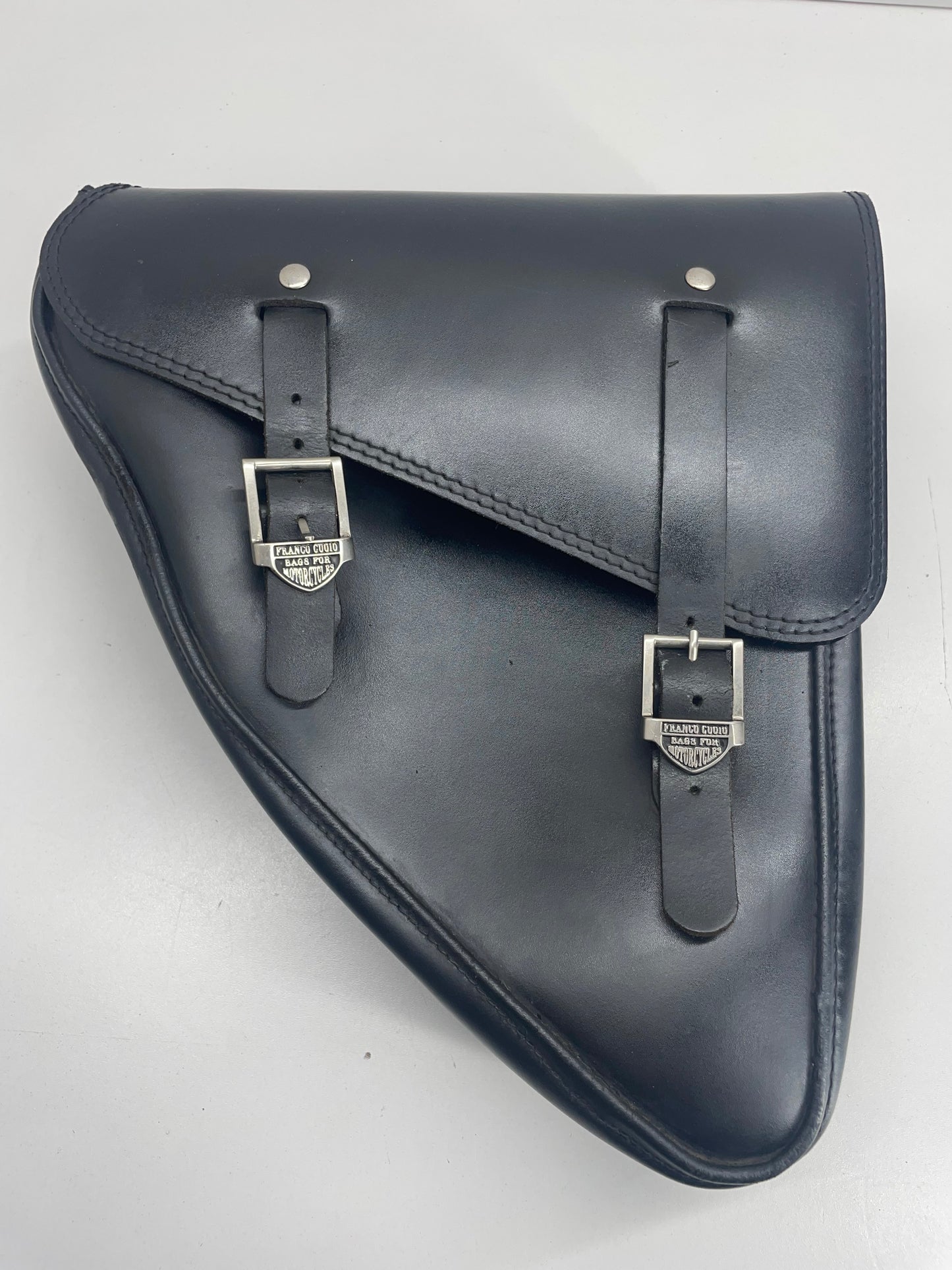 FRANCO CUOIO Leder Satteltasche Sidebag leather z.B. für HARLEY DAVIDSON