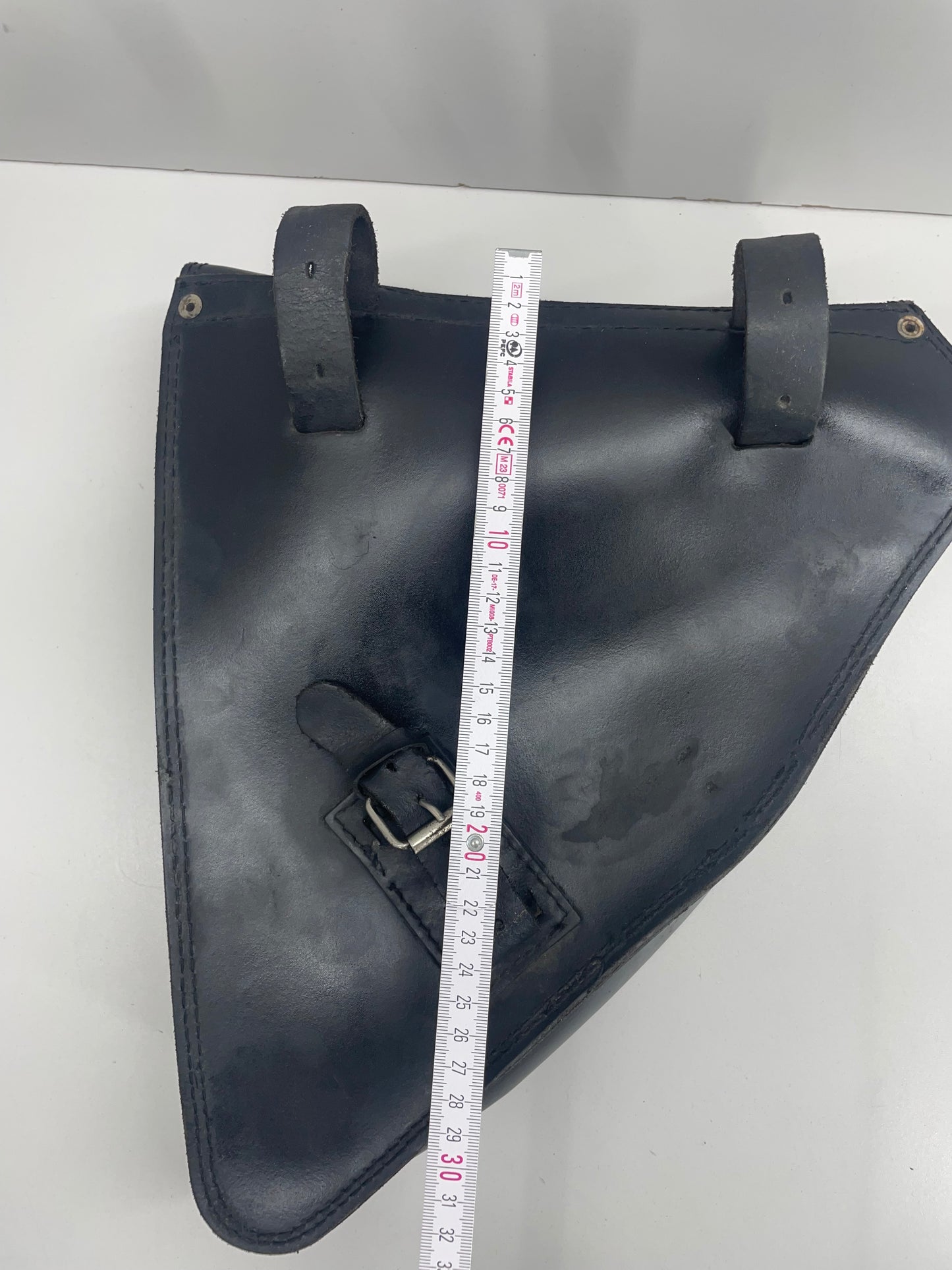 FRANCO CUOIO Leder Satteltasche Sidebag leather z.B. für HARLEY DAVIDSON