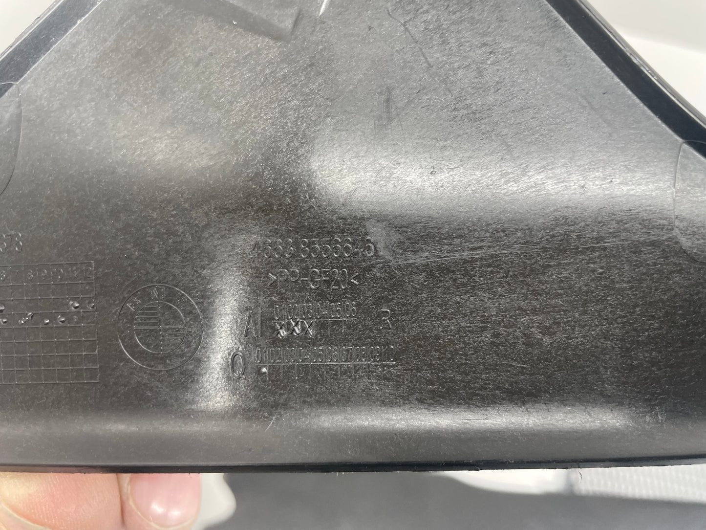 BMW R1200GS Zuluftführung Zarge Kühlerschutz links rechts Satz 46638556645