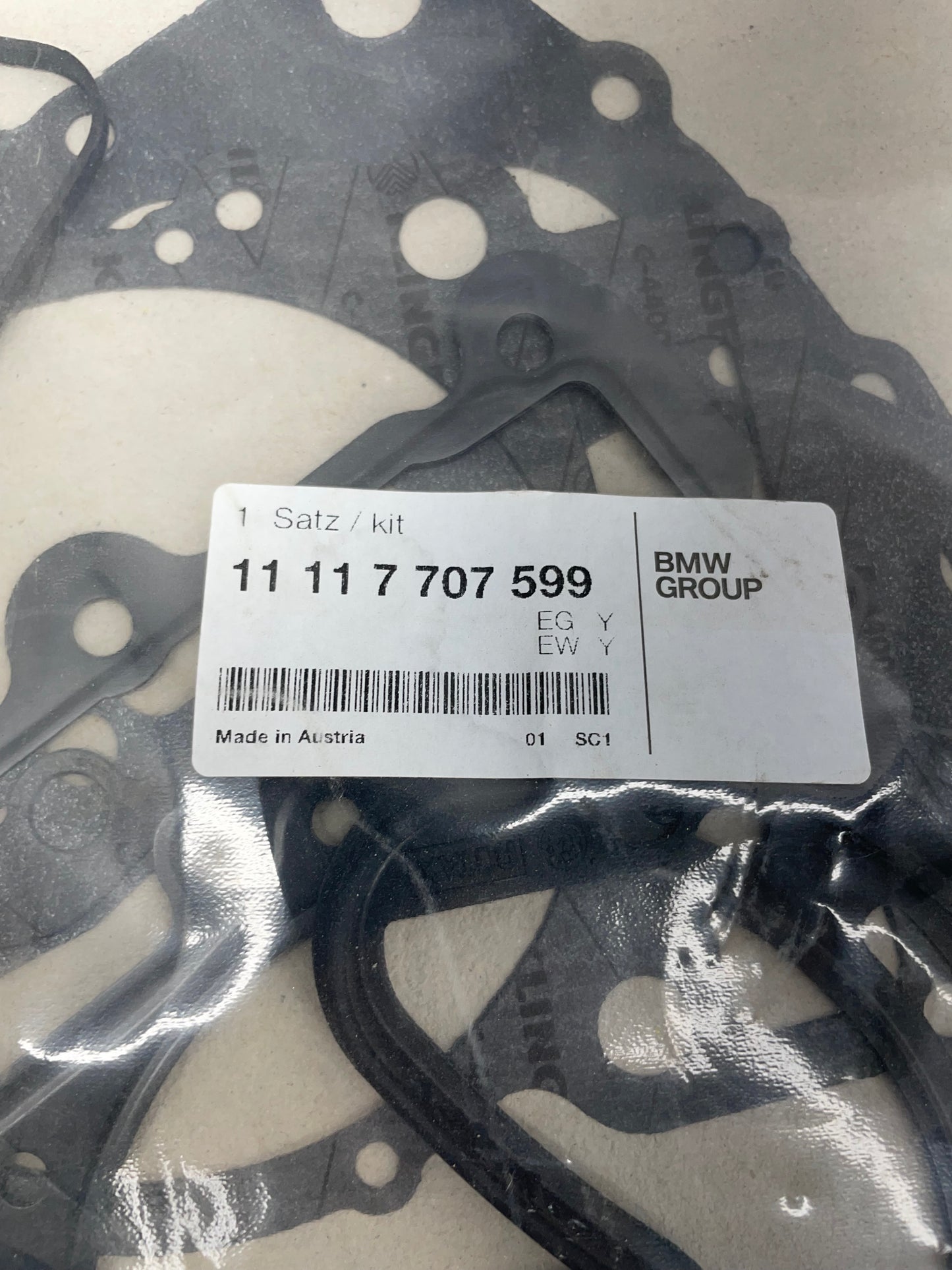BMW Dichtungssatz Motor K15 R13 neu 11117707599