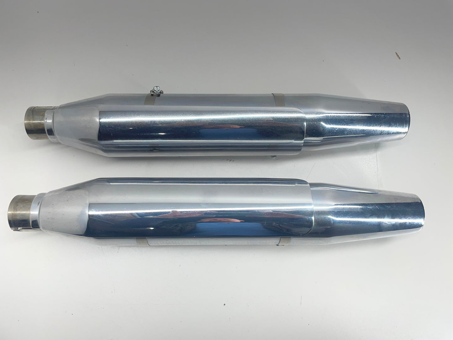 Set Auspuff ESD Harley Davidson Diverse Chrom 64900161 gebr.