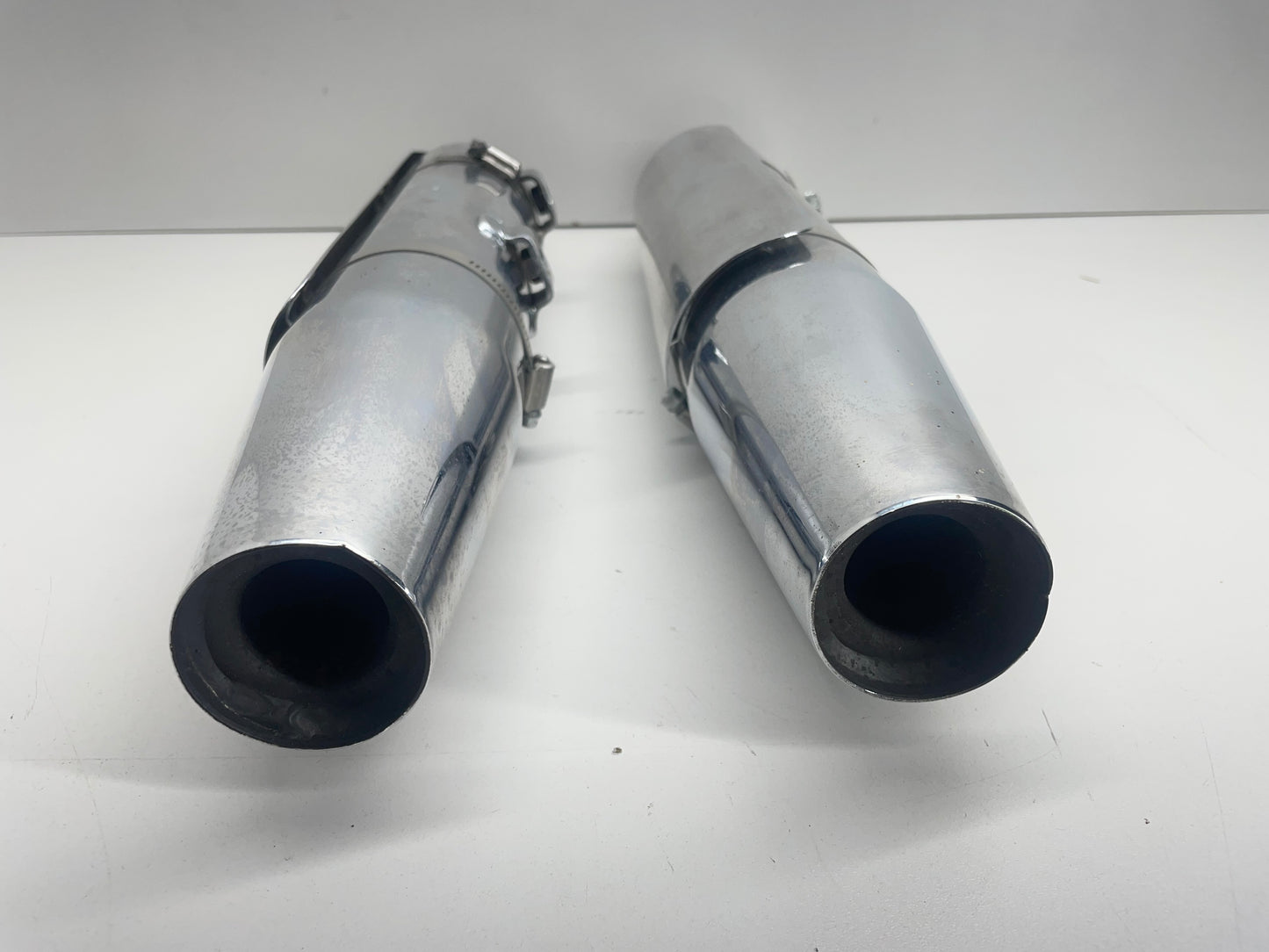 Set Auspuff ESD Harley Davidson Diverse Chrom 64900161 gebr.