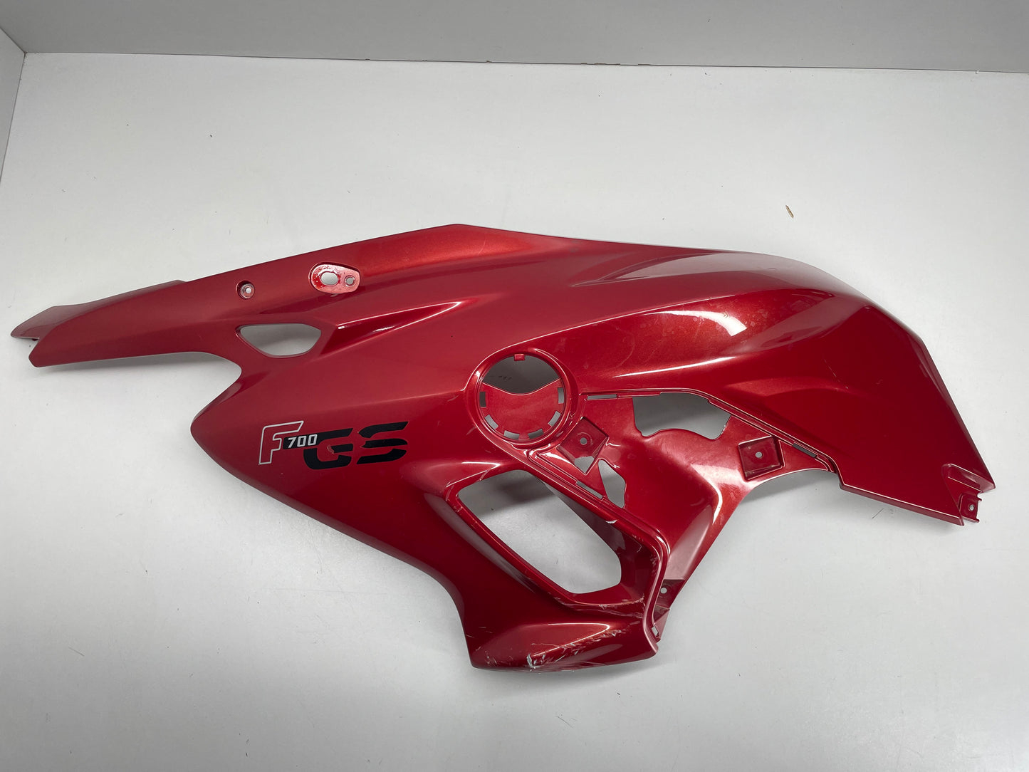 BMW F700GS Verkleidungsteil Redapple vorn links used 46638534965