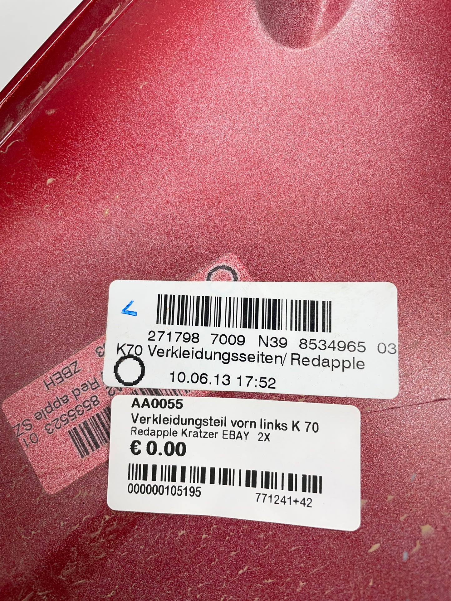 BMW F700GS Verkleidungsteil Redapple vorn links used 46638534965