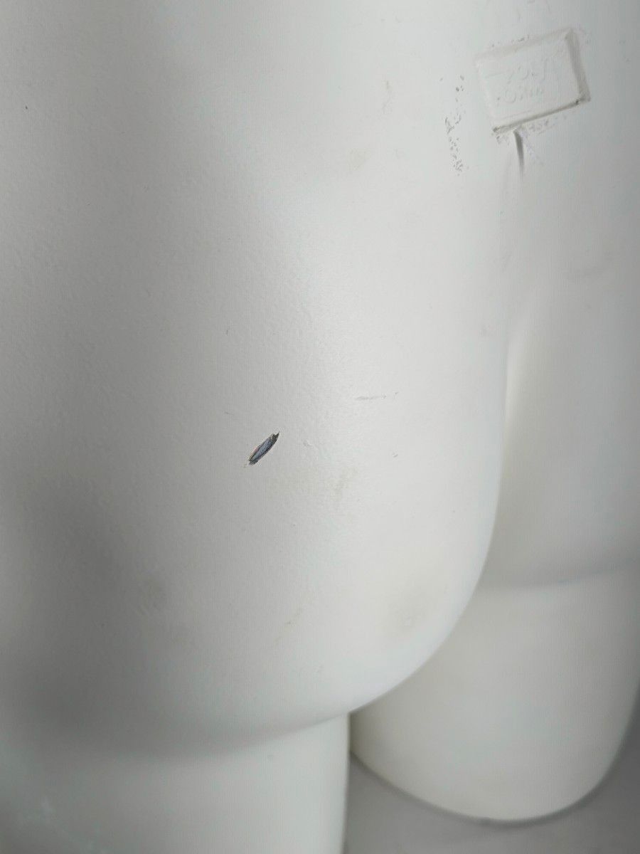 Schaufensterpuppe Torso männl. weiß gebr.