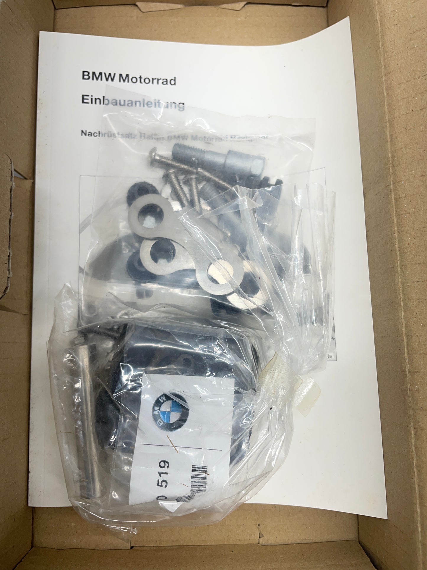 BMW G650X challenge country ..... Satz Halterung Klemmung Navigator 71607701931