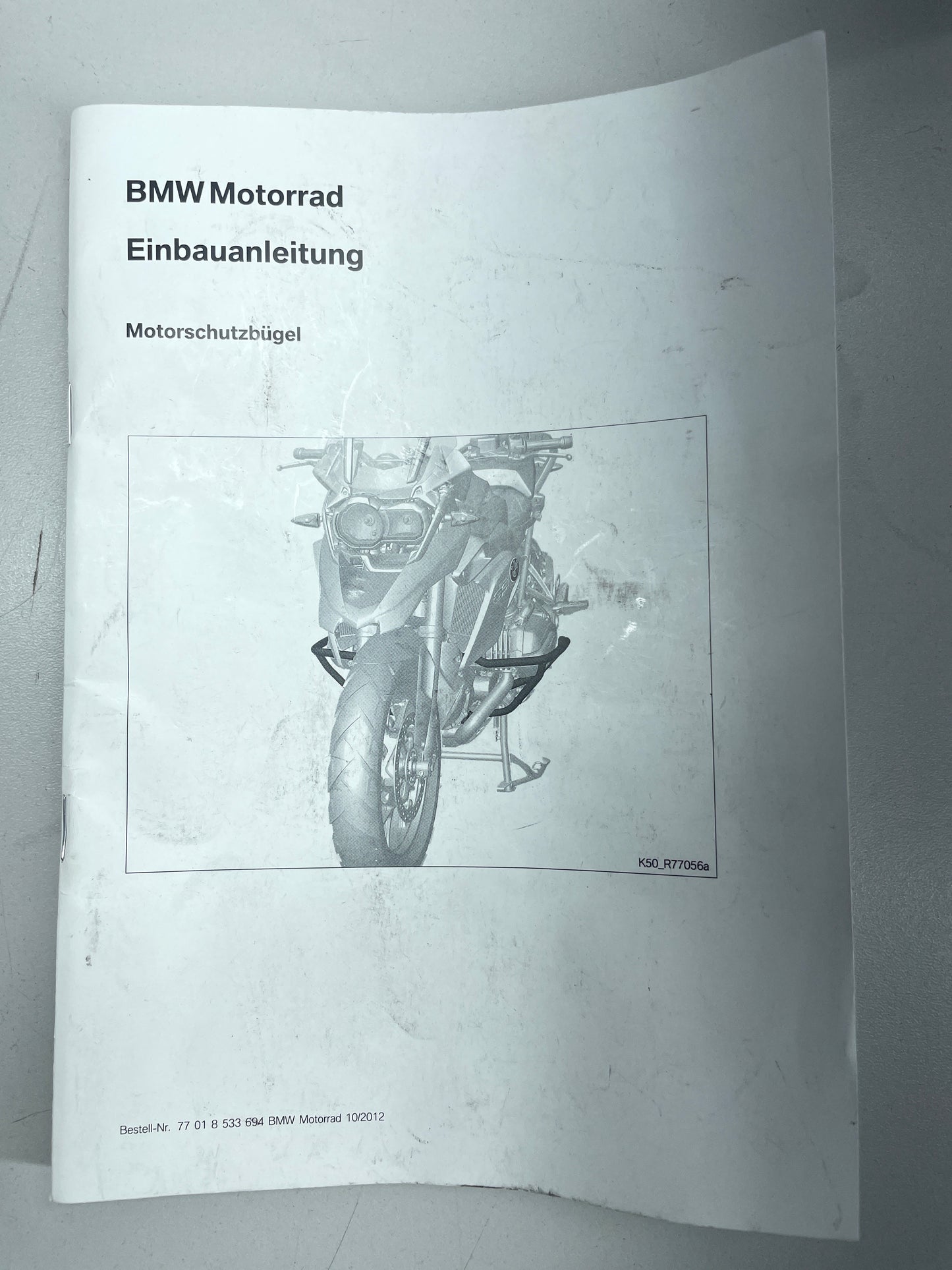 BMW R1200GS Satz Motorschutzbügel K50 K53 K54 77148557607 gebr.