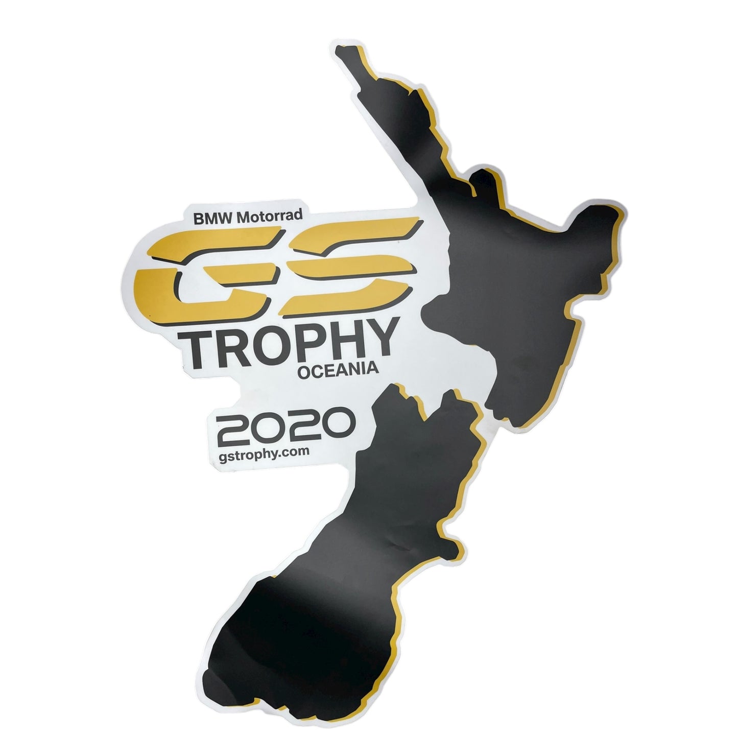 BMW GS Trophy Aufkleber Oceania 2020
