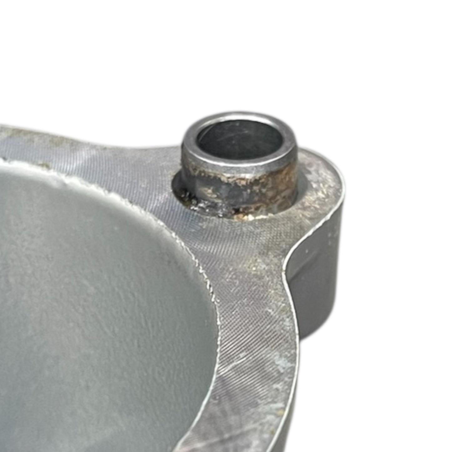 BMW R1200GS K25 04-07 Gearbox Housing Cover Silver 23117681311 OEM Used