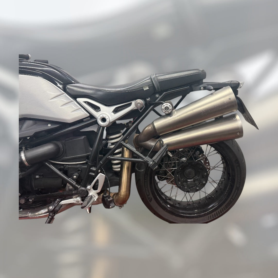 BMW RnineT Bodis Höherlegung Endschalldämpfer Auspuff