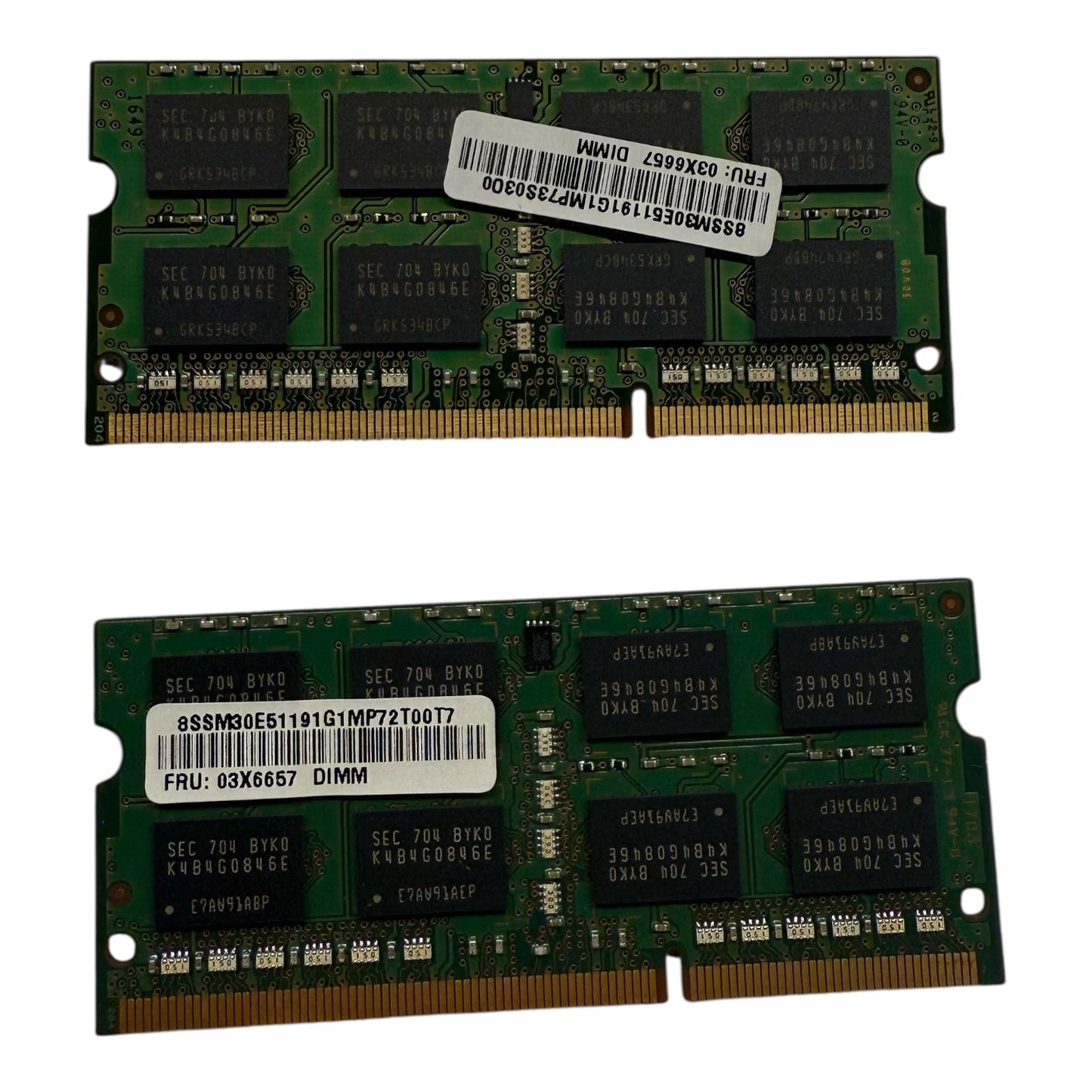 Samsung 16 GB DDR3 2RX8 PC3L-12800S-11-11-F3 RAM Speicher 1.35V Laptop Notebook