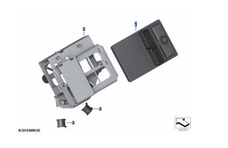 BMW R1200GS R1200R K1200 ZFE-Steuergerät Zentrale Fahrgestellelektronik K25 K27 K28 K29 K40 K43 61358394895 OEM gebraucht