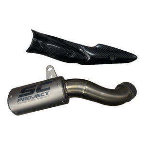 Kawasaki Z900 2020-24 Euro 5 SC-Projekt Slip on Auspuff/ Endschalldämpfer K34B-T36TR