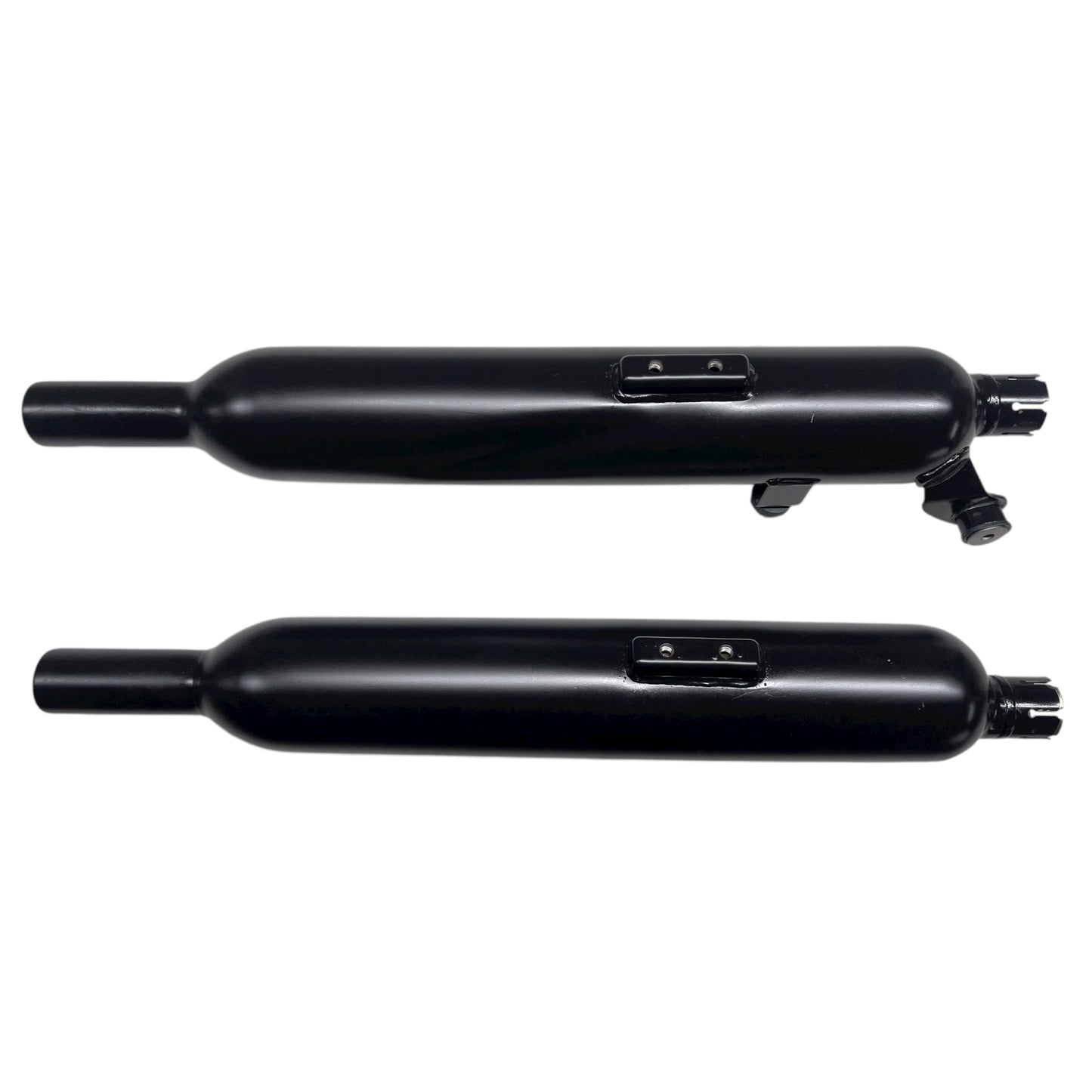 Triumph Bonneville T120 2016-2021 Auspuffset Matt Schwarz ohne Katalysatorbox/Montagezubehör T2202506