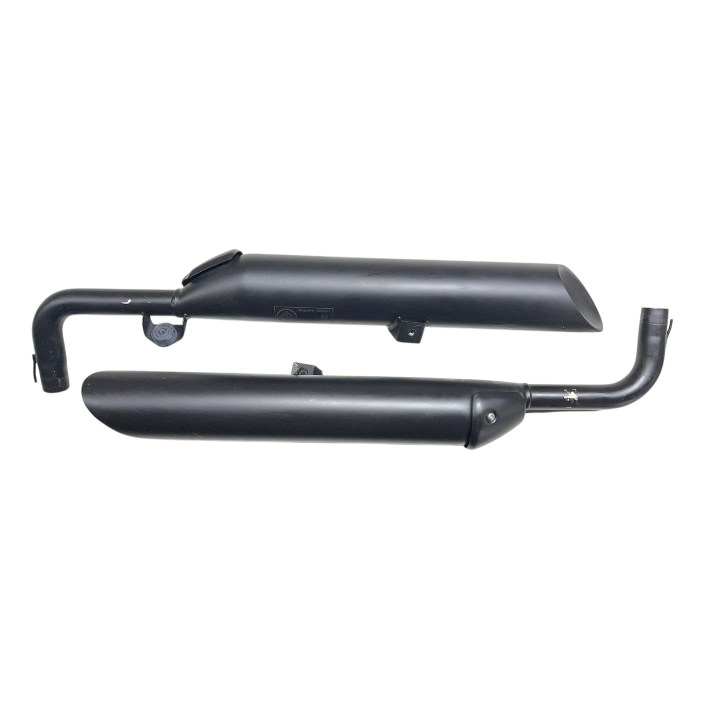 Triumph Bobber Black OEM Endschalldämpfer Set T2203337/8 gebraucht