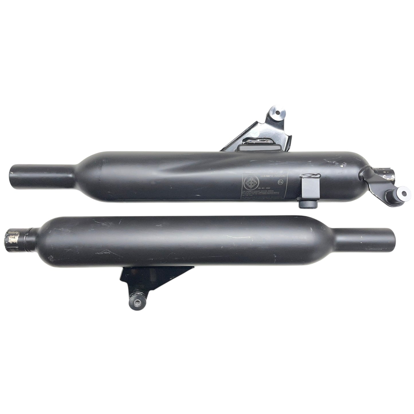 Triumph Bonneville T120 ab FIN AD0139 Endschalldämpfer Set  T2203506/7 gebraucht