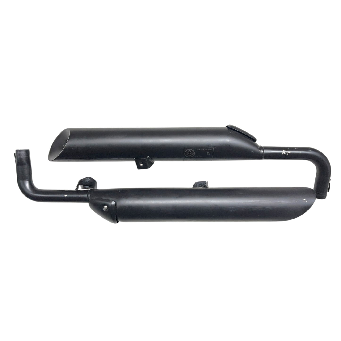 Triumph Bobber Black OEM Endschalldämpfer Set T2203337/8 gebraucht