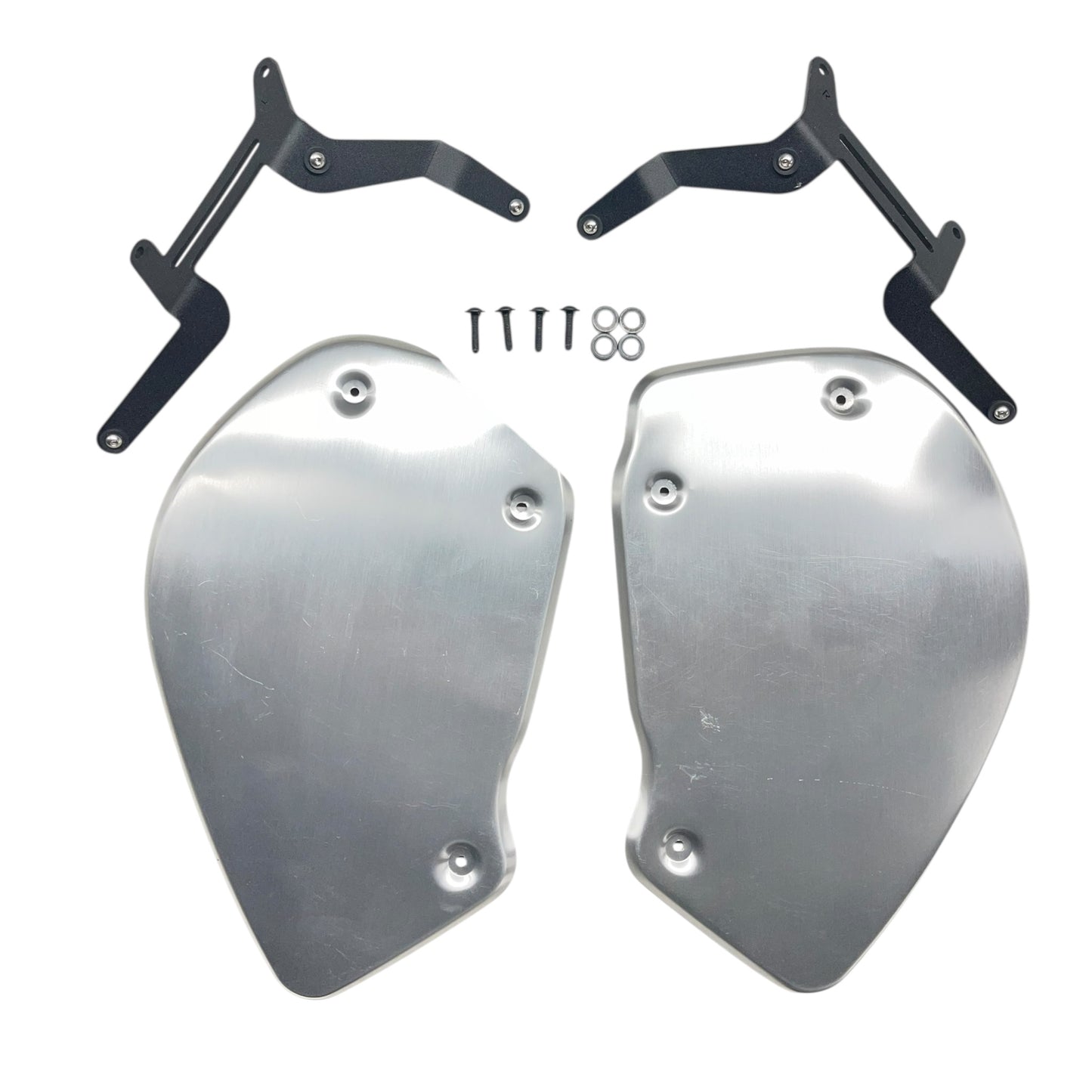 BMW RNineT/Scrambler/Pure/Racer/UrbanG/S 14-17 Puig Side Panel Silver 08436563737985 used