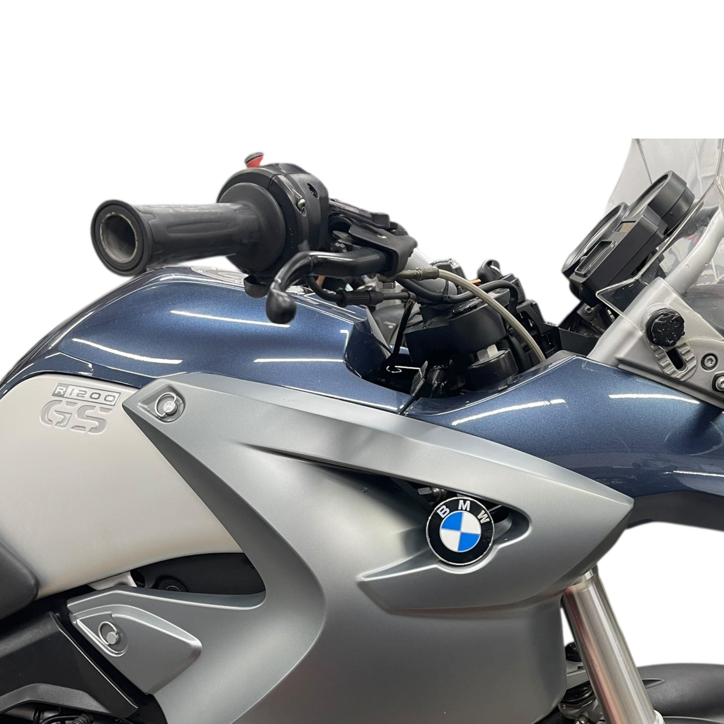 BMW R1200GS K25 2005-2007 Tank Cover 947 Oceanblue 46637667698 used