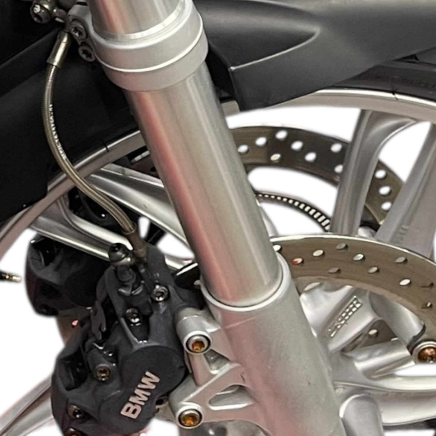 BMW R1200GS K25 up to model year 2007, front left/right brake calipers, part number 34117684960, used