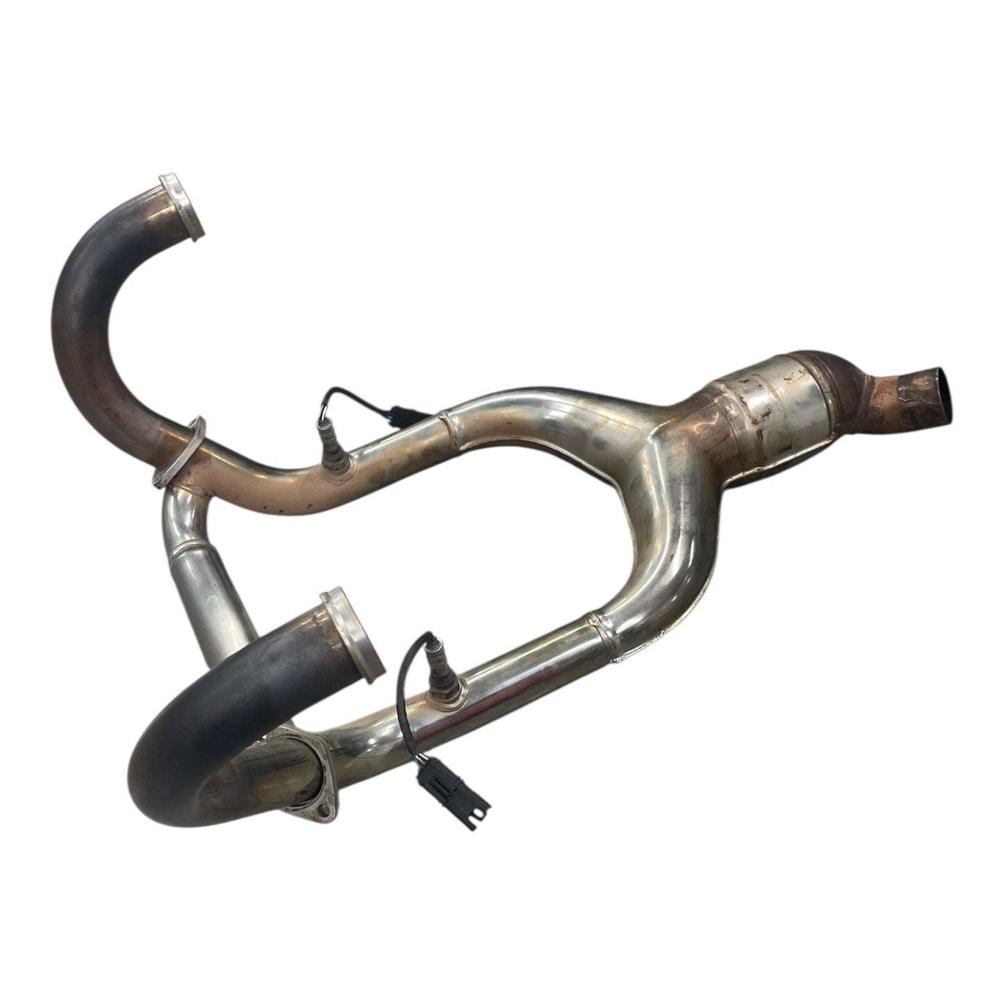 BMW R1200GS K25 R1200GS Adv K255 Exhaust manifold incl. lambda sensors 18117693903 OEM used