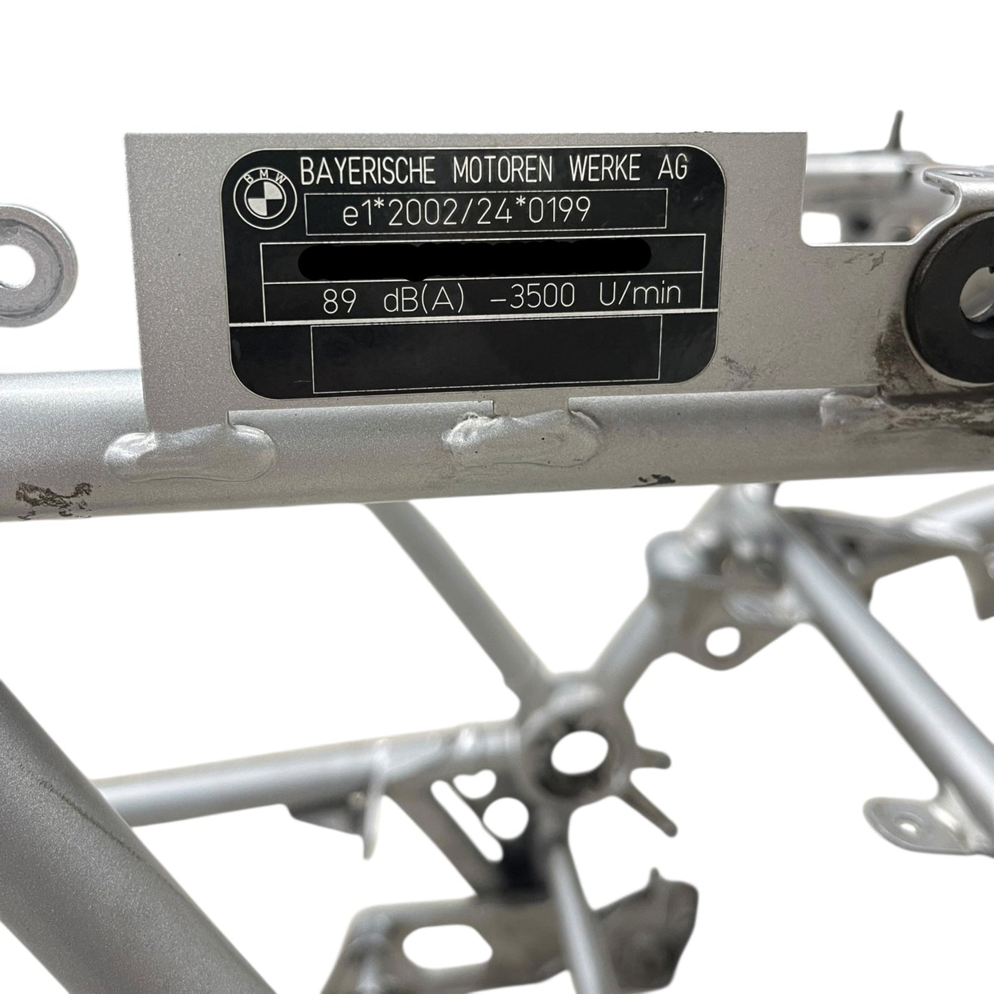 BMW R1200GS K25 Frame Front Frame Rear Frame/Vehicle Registration Document TÜV until 03/2027 46511599238/46517706358 OEM used