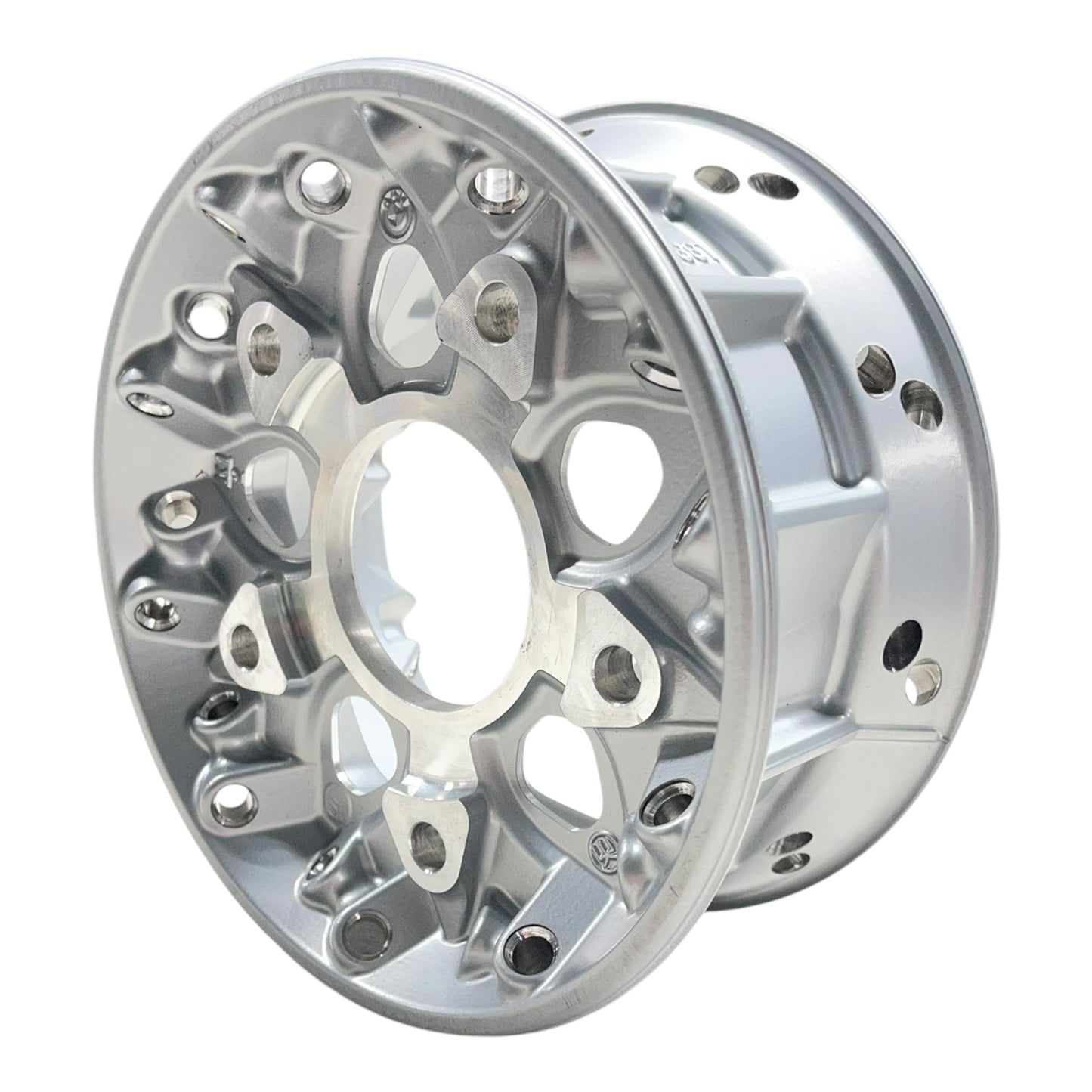 BMW R1200GS K50 rear wheel hub, silver, 36318526660, OEM, used