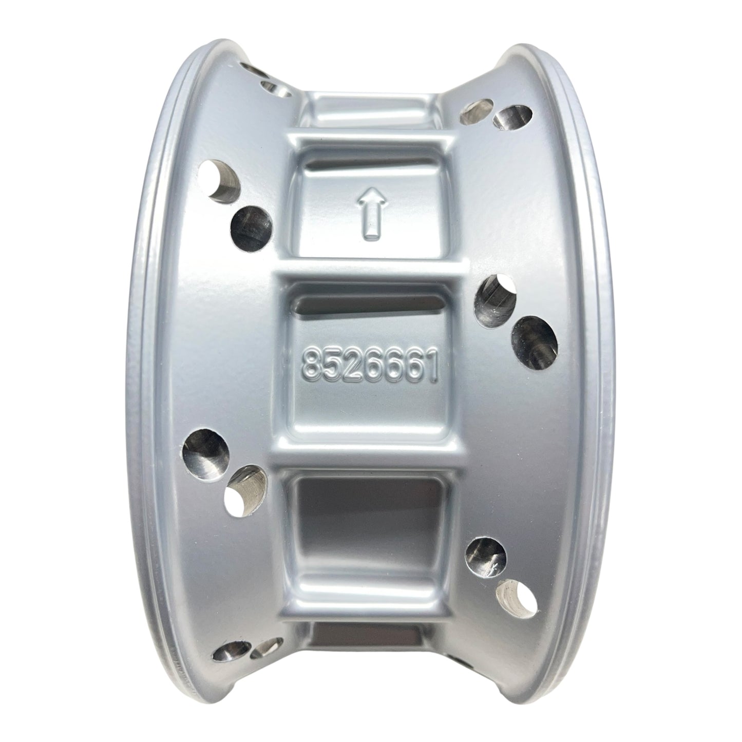 BMW R1200GS K50 rear wheel hub, silver, 36318526660, OEM, used