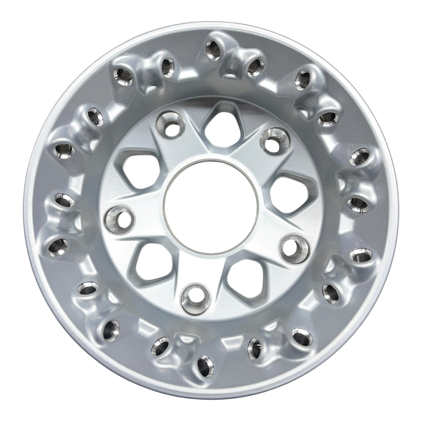 BMW R1200GS K50 rear wheel hub, silver, 36318526660, OEM, used