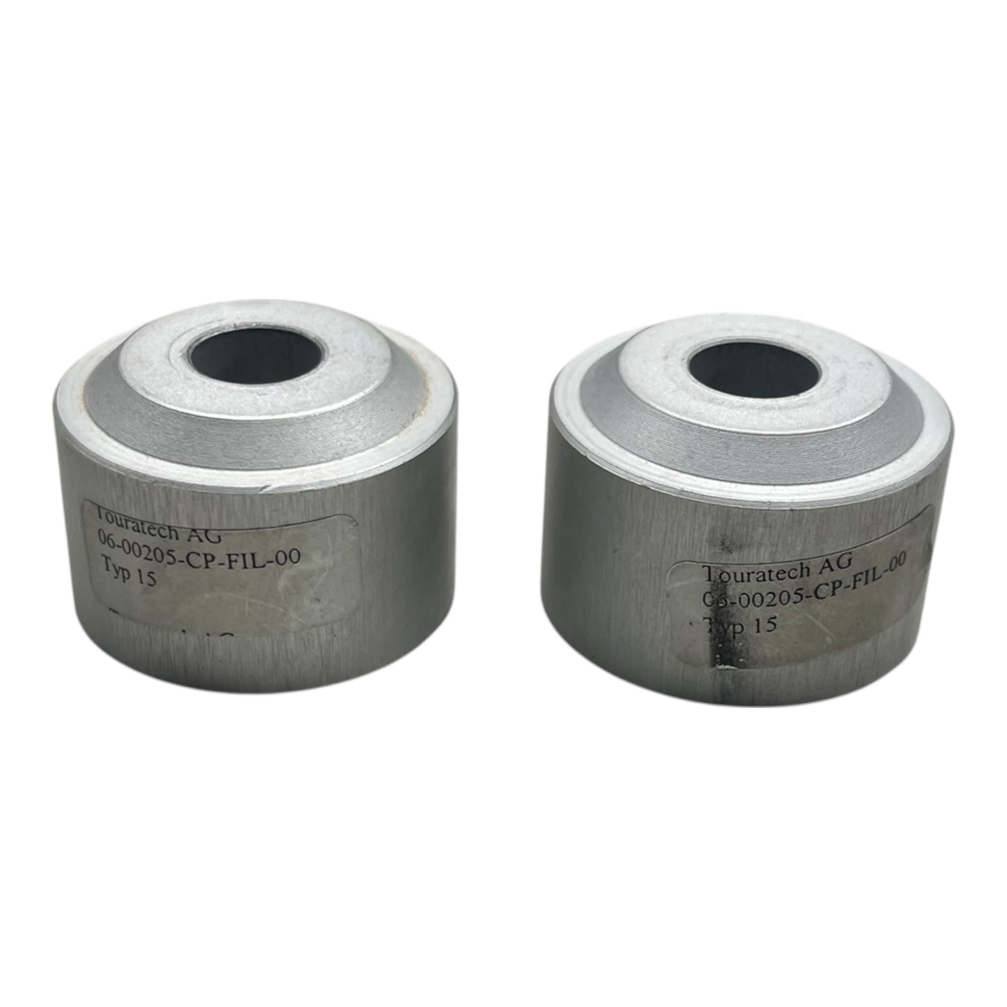 BMW F650/700/800GS Touratech handlebar risers 20mm silver 06-00205-CP-FIL-00 used