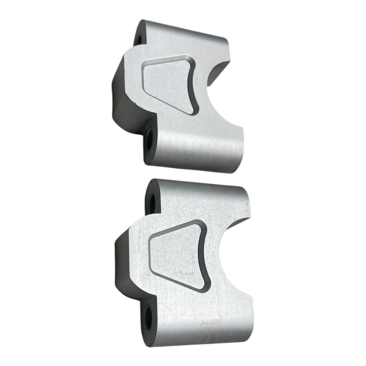 BMW R1250GS Touratech handlebar risers 40mm silver 01-045-5257-0 used