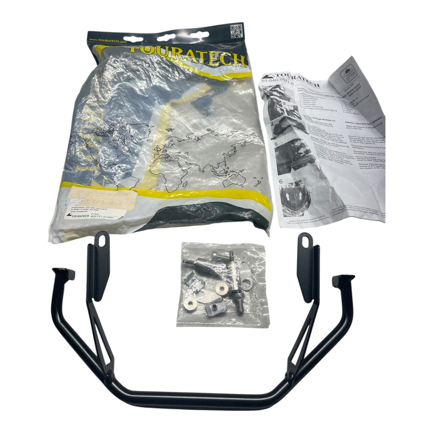 BMW R1200RT Touratech Anbauadapter GPS Über Instrumente 01-040-0671-0 Neu OVP