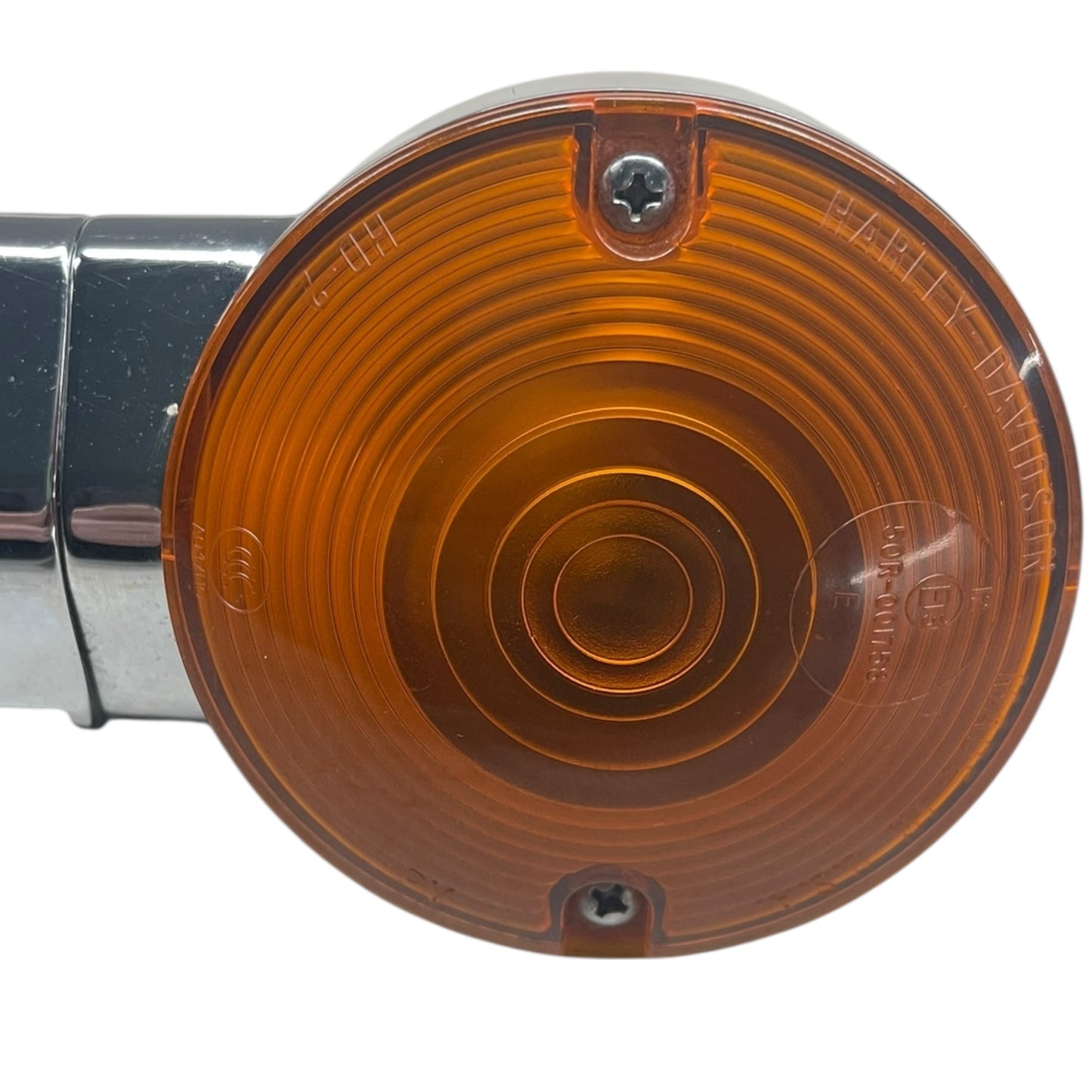 Harley Davidson Touring rear chrome turn signal bracket OEM 68742-09 used