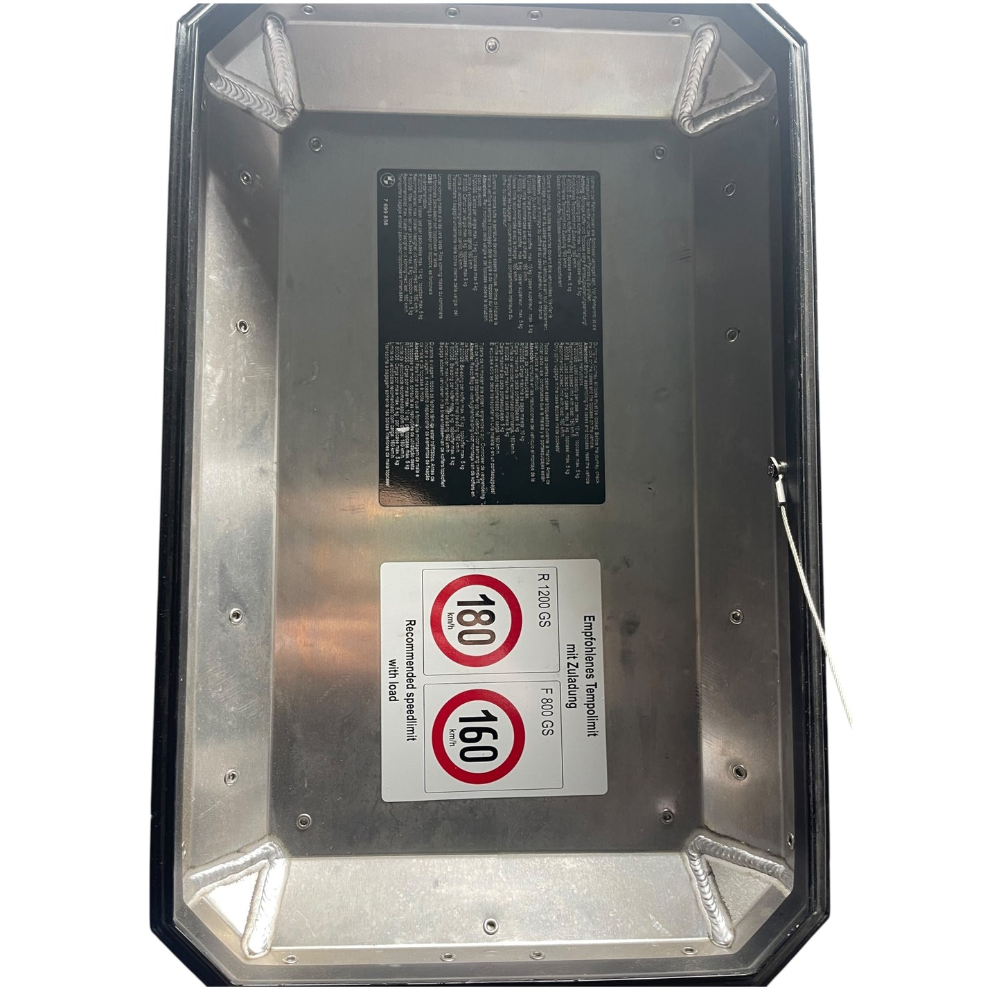 BMW R1200GS/R1250GS/R1250GS Adv K50 K51 Alukoffer links 77418520065 gebraucht