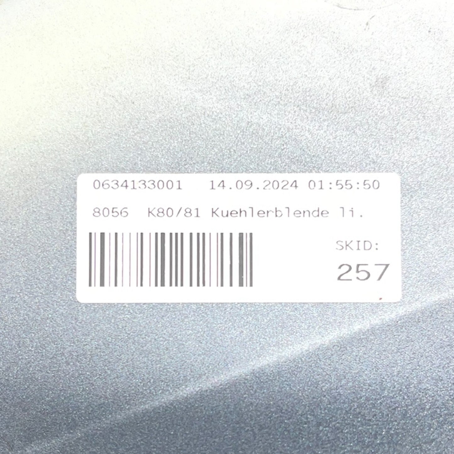 BMW F750GS F800GS K80/81 Kühlerblende links Blackstorm-Metallic 46638394171 gebraucht