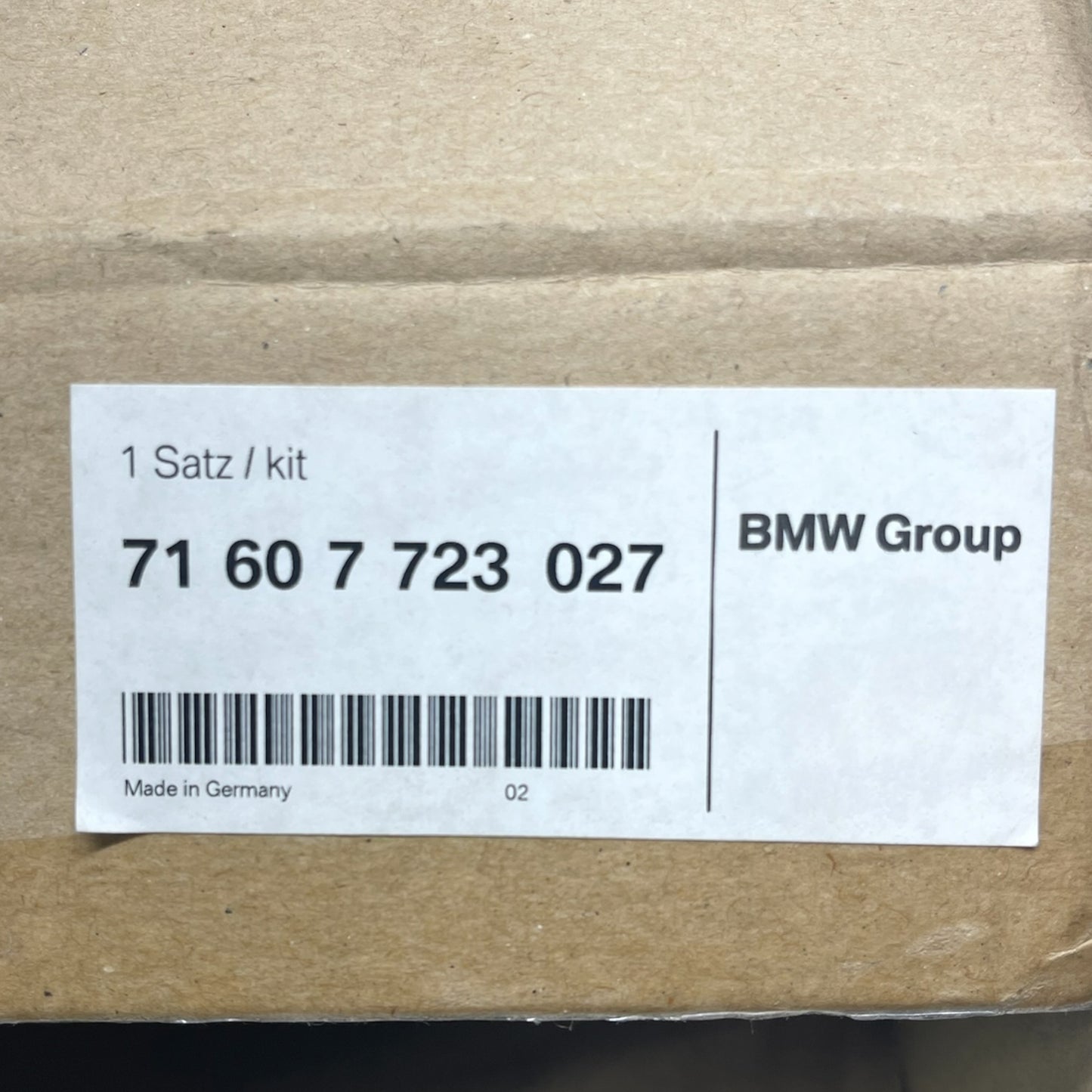 BMW F800GT F800R K71/73 Satz Adapter LED Heckleuchte 71607723027 OVP Neu